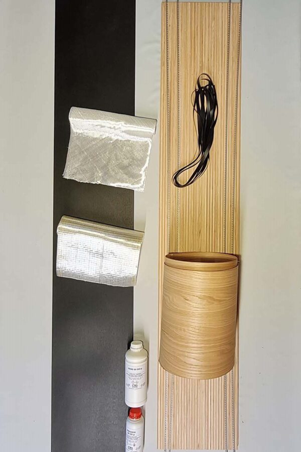 skis bamboo