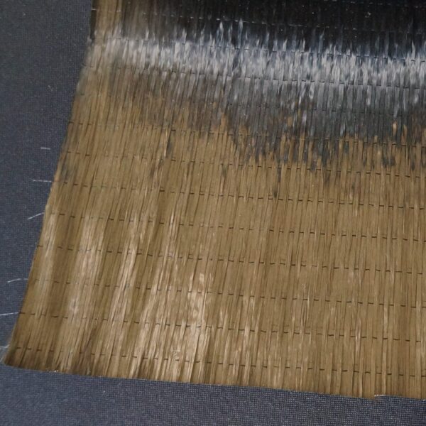 Tissu en fibre de carbone unidirectionnel haute résistance 300 g/m²